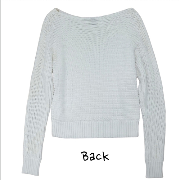 Forever 21 Boat Neck Drop. Shoulder Sweater Size Medium - Picture 5 of 6